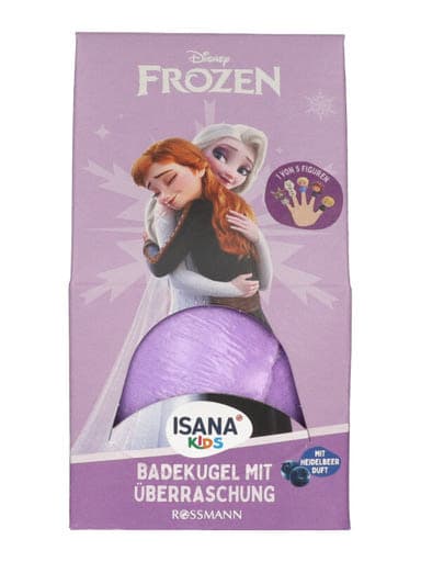 Isana Kids Disney fürdőgolyó meglepetéssel - 1 db