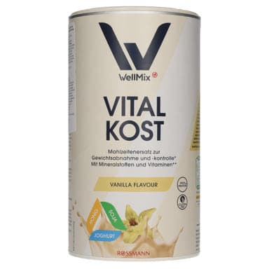 Well Mix Vitalkost étrend-kiegészítő /vanília - 500 g