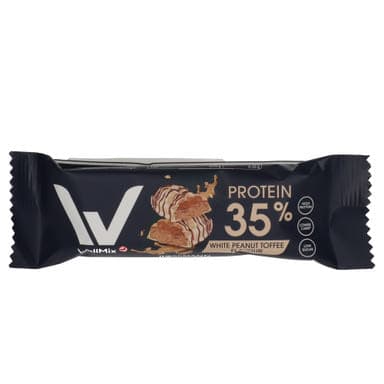 Well Mix Deluxe szelet, mogyoró és toffee - 45 g