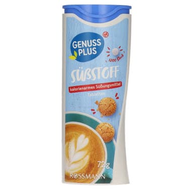 Genuss plus édesítőtabletta 72g - 1200 db