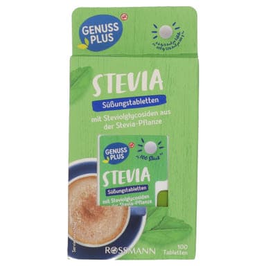 Genuss plus stevia édesítő tabletta - 100 db