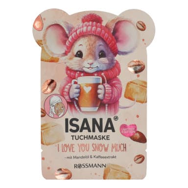 Isana I Love You Snow Much arcmaszk - 1 db