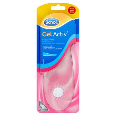 Scholl Gel Aktív talpbetét női lapos - 1 pár