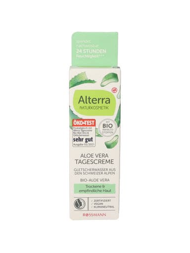 Alterra Nappali krém Aloe Vera - 50 ml