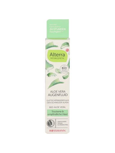 Alterra szemkörnyékápoló aloeverával és gleccservízzel @ - 15 ml