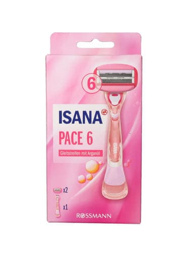Isana 6 pengés női borotvakészülék - 1 db