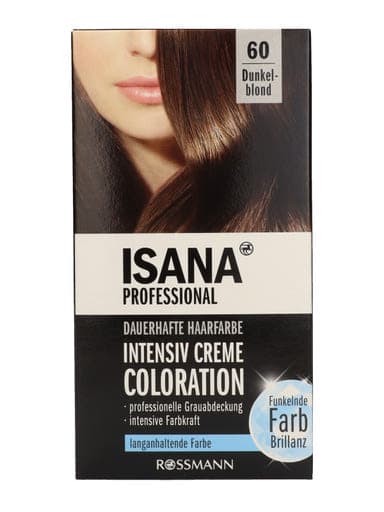 Isana Professional intenzív krémhajfesték /60 sötét szőke - 1 db