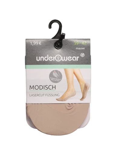 Underwear lézervágott titokzokni /rosa 35/42 - 1 db