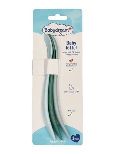 Babydream extrahosszú kiskanál - 3 db