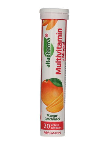 Altapharma Multivitamin + Ásványianyagok Pezsgőtabletta - 90 g