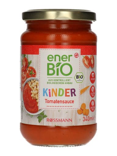 enerBio Paradicsomszósz gyerekeknek - 360 g