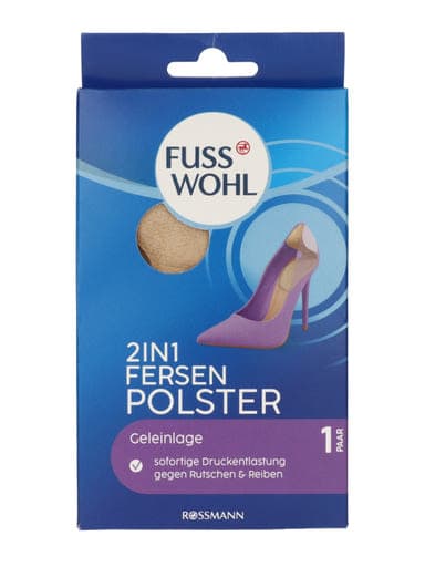 Fuss wohl 2in1 zselés sarokvédő betét sarokpárnával 1 pár - 2 db