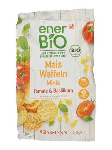 enerBio paradicsomos-bazsalikomos mini kukoricaostya - 50 g