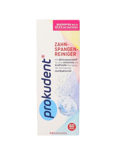 Prokudent fogszabályzó tisztító tabletta - 60 db