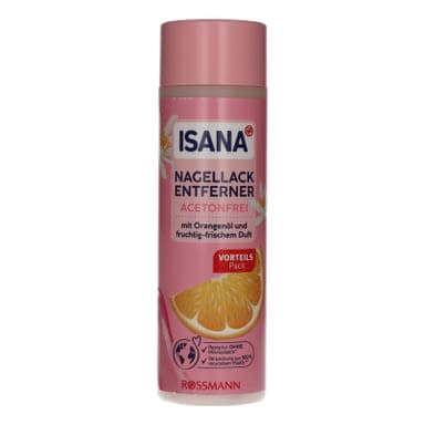 Isana körömlakk lemosó acetonmentes - 200 ml