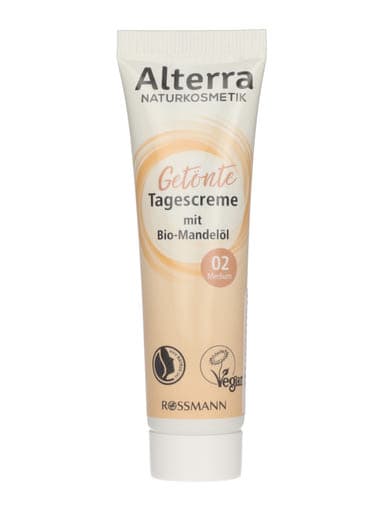 Alterra színezett nappali krém /02 medium - 1 db