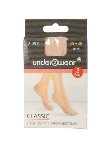 Underwear titokzokni /testszínű 35/38 - 1 db