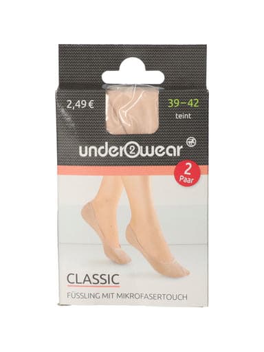 Underwear titokzokni /testszínű 39/42 - 1 db