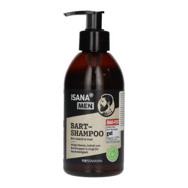 Isana Men Premium szakáll sampon, guarana & cink - 250 ml
