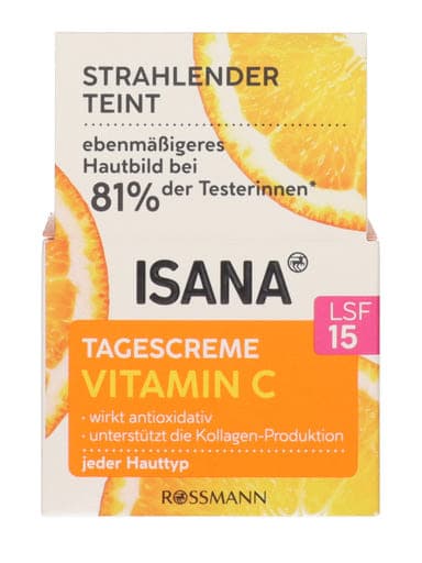 Isana nappali krém C vitaminnal SPF15 - 50 ml