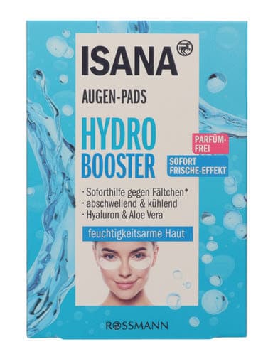 Isana Hydro Booster szemkörnyékápoló korongok (2x6 db) - 12 db