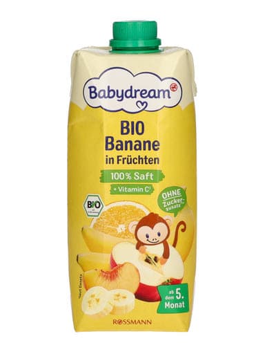 Babydream Bio Ital Tetradobozos Vegyes Gyümölcs Banánnal 5 Hónapos Kortól - 500 ml