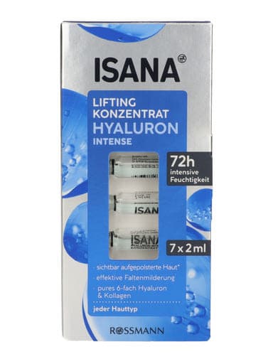 Isana Hyaluron Booster ampulla - 7 db