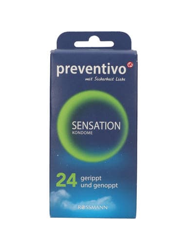 Preventino Sensation óvszer - 24 db