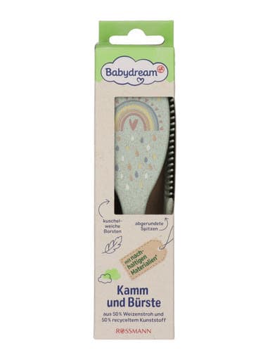 Babydream fésű és hajkefe - 1 db