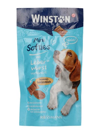 Winston kutya jutalomfalat mini softies - 48 g