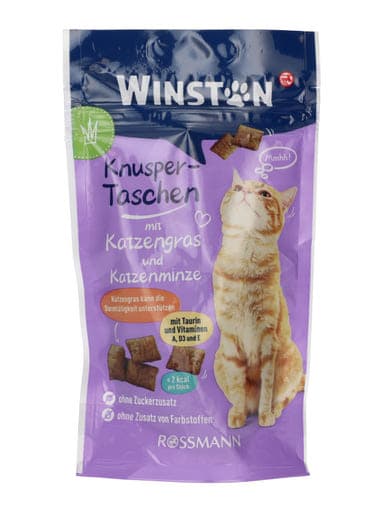 Winston macska jutalomfalat macskamentával - 50 g