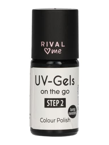 Rival Loves Me Uv-Gels On The Go gél lakk /01 snow - 1 db