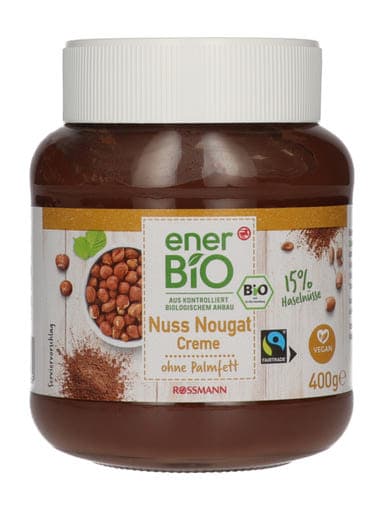 enerBio Mogyoró - Nugát krém - 400 g