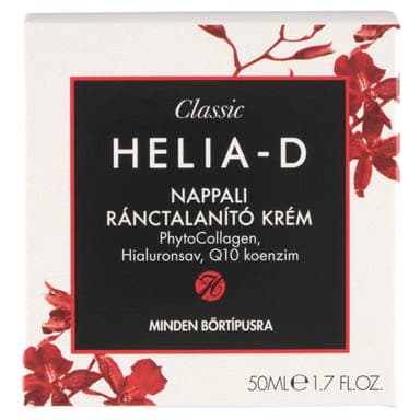 Helia-D Classic Q10 nappali ránctalanító krém UV szűrővel - 50 ml