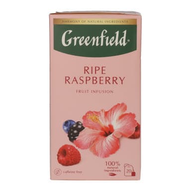 Greenfield málna-hibiszkusz tea - 30 g