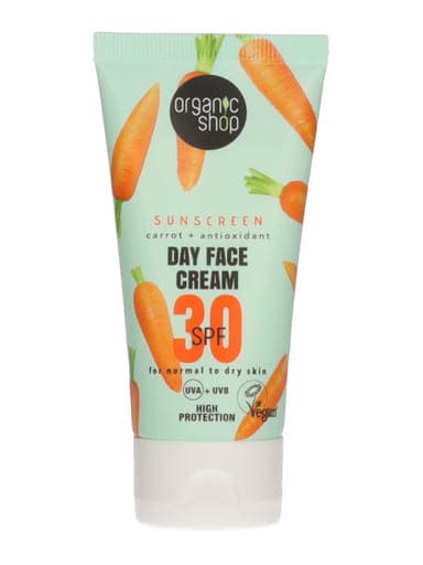 Organic Shop mindennapos arcápoló krém SPF30 - 50 ml