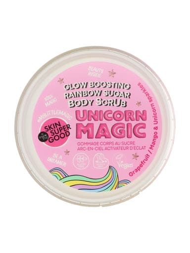 Skin Super Good ragyogásfokozó testradír /Unicorn Magic - 250 ml