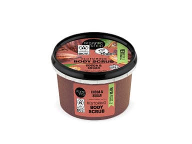 Organic shop bőrradír belga csokoládé - 250 ml