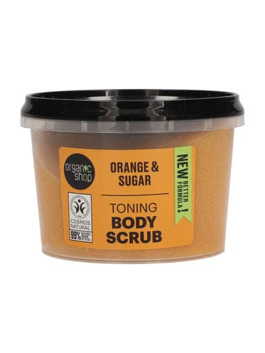 Organic shop Toning testradír naranccsal - 250 ml
