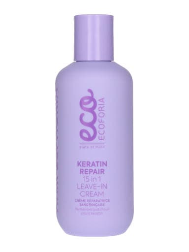 Ecoforia 15in1 keratinos helyreállító krém - 200 ml