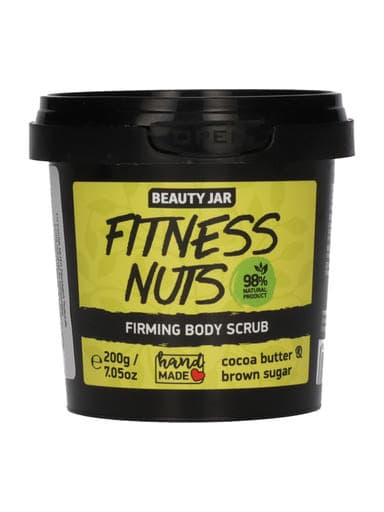 Beauty Jar Fitness Nuts feszesítő testradír - 200 ml