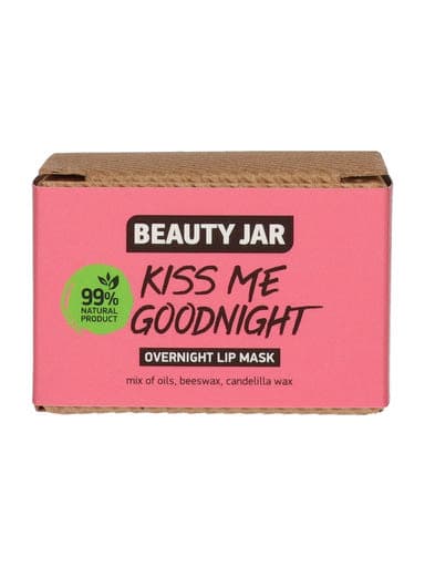 Beauty Jar Kiss Me Goodnight éjszakai ajakmaszk - 15 g