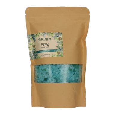 Folk&Flora stresszoldó fürdősó fenyőolajjal - 500 g