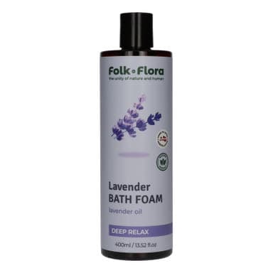 Folk&Flora habfürdő yugtató levendula illóolajjal - 400 ml