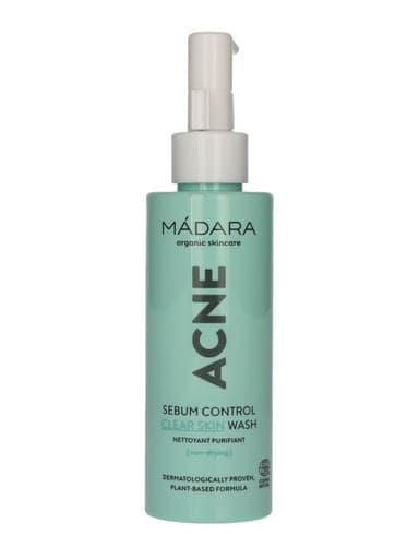 Mádara Acne Sebium Control arctisztító gél - 140 ml