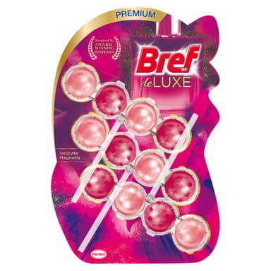 Bref Deluxe Delicate Magnolia WC illatosító (3x50 g) - 150 g