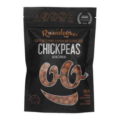 Roundooze csicseriborsó szezámmagos-mézes - 170 g