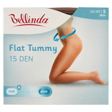 Bellinda Flat Tummy harisnya 15Den /testszínű S - 1 db