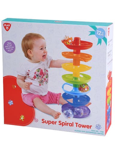 Playgo szivárvány bébi golyópálya - 1 db