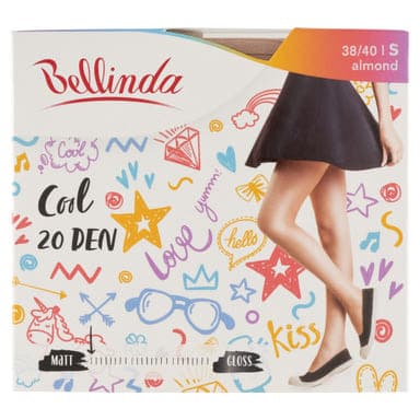 Bellinda Cool 20 Den Almond S Harisnya - 1 db